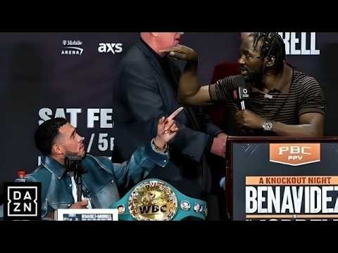 David Benavidez STUNNED as Terence Crawford GOES OFF at Heated Press Conference!