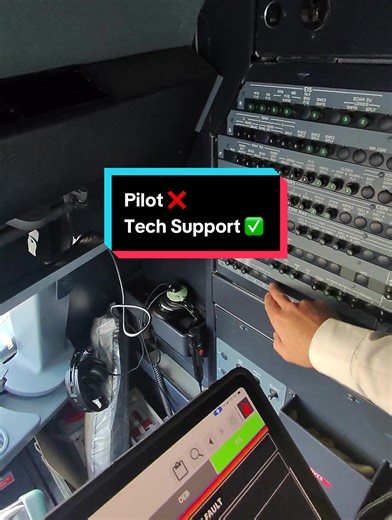 Proof that sometimes we really do need to touch all those buttons you see. In this case, system failures sometimes just need to be turned off and on again, but pulling breakers is generally only advisable on the ground and should always be done slowly and methodically to make sure we don’t accidentally trigger the self destruct protocol or one of the pilot ejection seats #aviation #aircraft #fail #pilot #techsavvy