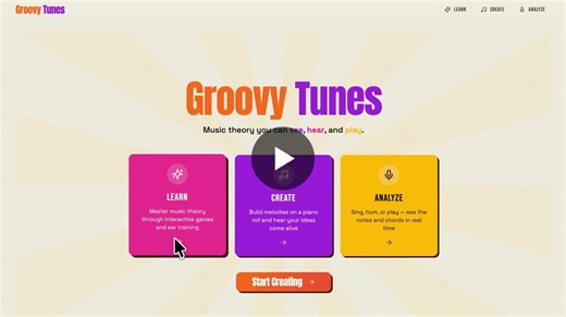 Groovy Tunes: Music Theory Learning App by Designer | Rhea Mittal posted on the topic | LinkedIn