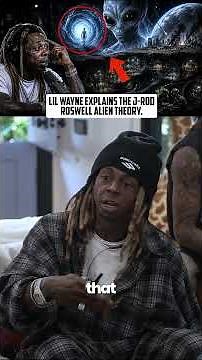 Lil Wayne breaks down the J-Rod alien conspiracy 🛸 #shorts #lilwayne #aliens