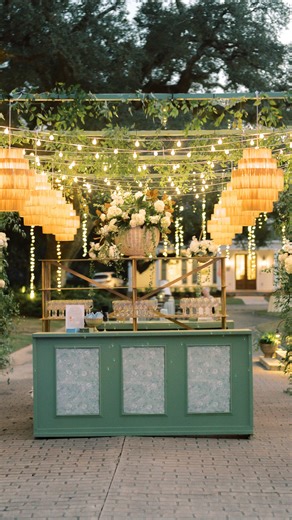 Studio08 | Event Planner on Instagram: "The ultimate design secret unlocked: Why settle for a single-use space? ✨ We transformed the lush, lantern-lit cocktail hour bar into the gorgeous, greenery-lined exit tunnel for a picture-perfect send-off! Every detail is planned for a seamless flow and maximum impact 🤍 Planner: @studio08events⁠ Photographer: @kategreerphoto⁠ Content Creator: @cecile.creative⁠ Makeup: @youneedblush⁠ Hair: @jessicaprice30⁠ Reception: Private Residence⁠ Florals: @wildflowe
