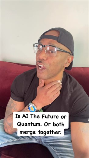 💭 AI or Quantum — What’s Really the Future? Everybody talkin’ about AI like it’s God. Yeah, it’s smart — it learns quick, it copies how we think, it predicts moves before we make ‘em. But at the end of the day, AI’s just data with a brain. It can’t feel you, it can’t vibe with your energy, it don’t know your soul. It’s a mirror — it reflects what’s already been done. It helps the hustle, but it don’t touch the spirit. Now Quantum, that’s a whole different frequency. Quantum ain’t tryna copy nob