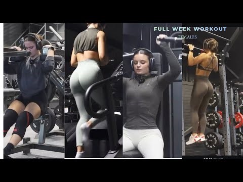 Full Week Workout Program | Female Fitness Routine
