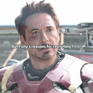 The Reasons Why Tony Recruited Spider-Man. #foryou#ironman #spiderman #avengers #marvel