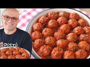 POLPETTE al SUGO dello ZIO RAPA senza Friggere