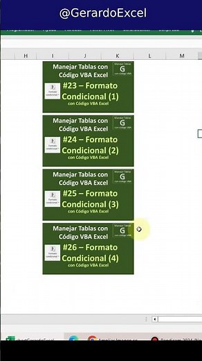 Formato Condicional con VBA Excel #excel #vba #conditionalformating