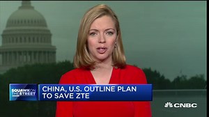 China and US outline plan to save ZTE