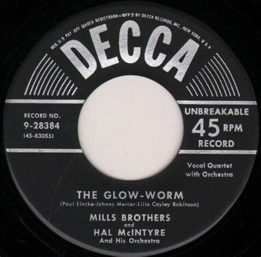 Mills Brothers - The Glow-Worm / After All