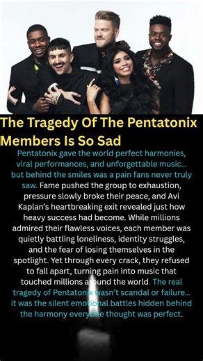 The Tragedy Of The Pentatonix Members Is So Sad#shorts
