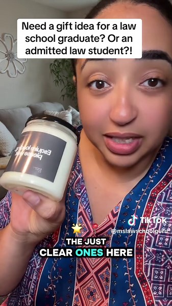 Unique Law School Graduate Candle Gift Ideas