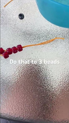 How to make a Kandi bone! #kandi #kanditutorial