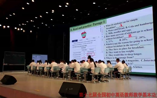 【吴际娇】中考healthy living topic reading training for reading competency阅读