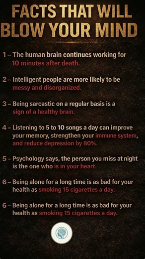 Facts That Will blow Your Mind #psychology #facts #funfacts #bodyandsoul #weird #weirdfacts