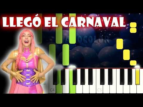 Carnival is here! | Piano Cover | Tutorial | Karaoke