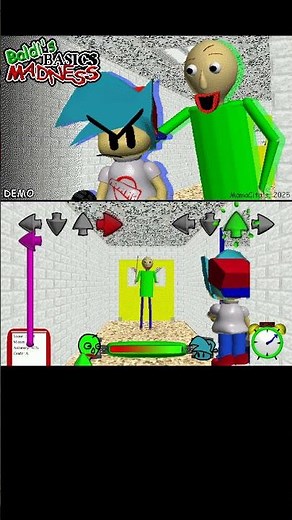 FNF: Baldi's Basics Madness V2 (FINAL DEMO) "Gain ground" #fnf #fnfmod