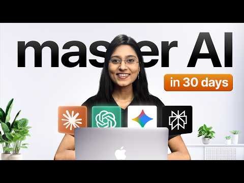 How to Master AI in 30 Days – Beginner to Pro