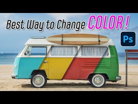 Best Way to Change Any Object’s COLOR in Photoshop — The Easiest & Most Accurate Method