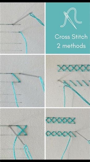 The most easy cross stitch tutorial for beginners.#needlework #crossstitch#tutorials #beginnerfriend