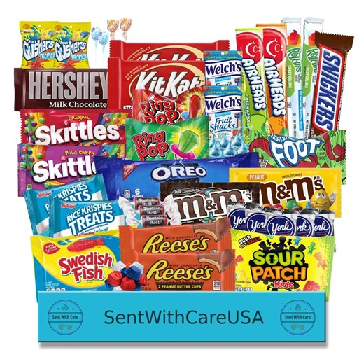Ultimate Candy Box Gift Box | American Candy Snack Box College Care Package | Birthday Gifts for Kids | Candy Gift Basket & Treat Box Snacks - Etsy