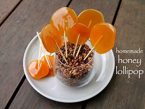 lollipop recipe | lollipop candy for sore throat | homemade honey lollipops