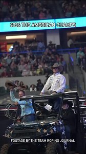Luke Brown and Hunter Koch, 2024 The American Rodeo CHAMPS ❗️🔥The first team out gets the job done with a 4.94-second run to take home $100,000. Coverage brought to you by Equinety. #theamericanrodeo #teamroping | The Team Roping Journal Magazine