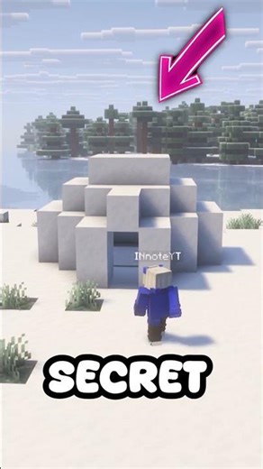 Secret of igloo in Minecraft