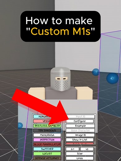 Custom M1s Creation Guide in Roblox