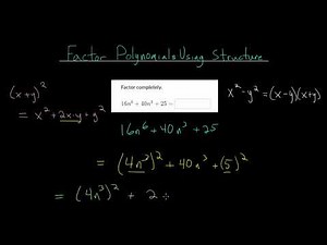 Factor Polynomials Using Structure
