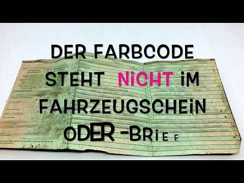 Wo finde ich den Autolack Farbcode Color Code bei Citroen und Peugeot?