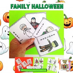 Halloween & Family  -Themed Learning Experience for Elementary ELLs