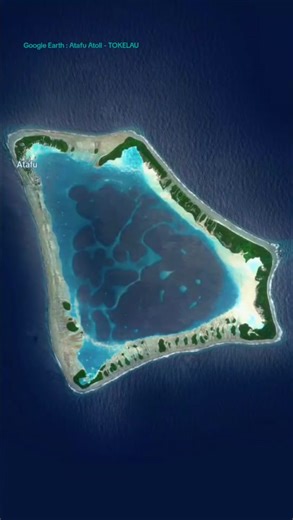 Explore the Beauty of Atafu Atoll - TOKELAU with Google Earth