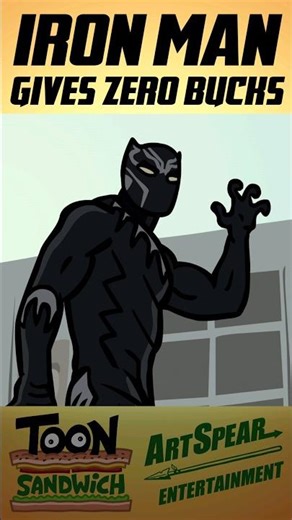 Iron Man unfriends Captain America - TOON SANDWICH #funny #marvel #mcu #avengers #ironman #animation