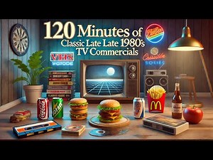 80s Pop-Culture Nostalgia: 2 Hours of Late 80s TV Ads 📺📼 V544
