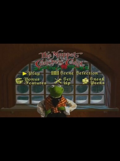 Explore The Muppet Christmas Carol DVD Menu Features