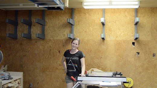 Build a DIY Wall Lumber Rack for Easy Storage