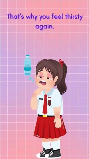 Why You’re Still Thirsty Even After Drinking Water 💧😳 | Thirst Explained