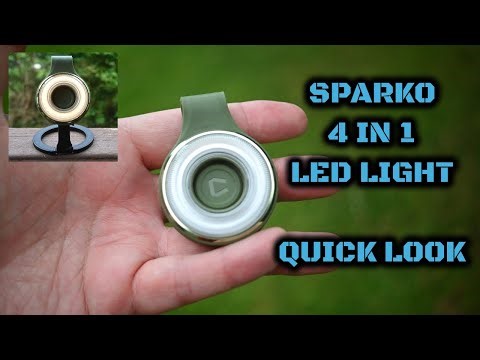 SparkO 4 in 1 LED Torch/Flashlight: Quick Look