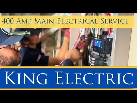400 Amp Main Electrical Service