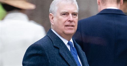 King formally removes Andrew’s Prince title and HRH style