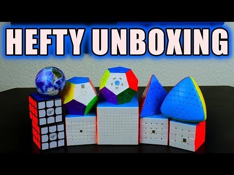 MeiLong 11x11 + GAN Megaminx + More Unboxing!| Cubeorithms (SpeedCubeShop)