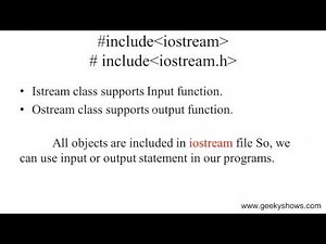 3. Why do we use iostream and namespace in C++ Programming (Hindi)