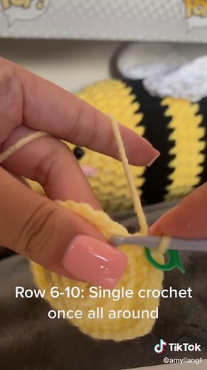 Part 1 on how to make a Pikachu keychain 🥰🥰 #pikachu #foryou #crochet