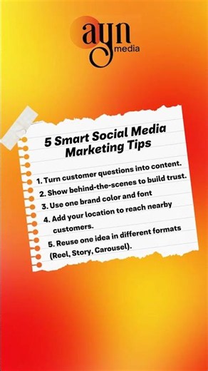 5 Social Media Strategy Tips for Business Growth | AYN Media