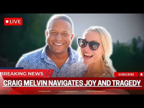 Beyond Professionalism: How Craig Melvin Navigates Joy and Tragedy on Live TV