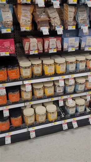 My Target Isle of weakness! Favorite Day Indeulgent Trail Mix 🤤😋 yum candy cane crunch 😱 #target #holidayvibes #trailmix #isleofweekness #targetmom #jinglebells #rudolph #candycane Which one should I get?! Candy Cane Crunch Salted caramel Chocolate flavored butter Toffee Jingle blend Rudolph's Mix | Ashley VanSleet