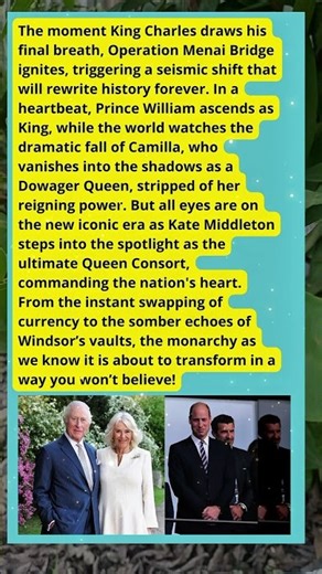The Day Everything Changes: King William & Queen Kate’s New Era! 👑 #RoyalFamily #Shorts