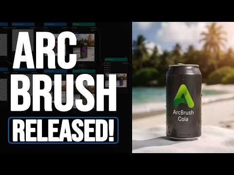 ArcBrush 1.0 Released - Free Procedural Photoshop Alternative For All!