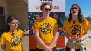 Students compete in FIRST Tech Challenge robotics competition at Rutherford High School