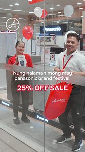 1.4K reactions · 59 shares | This is not a drill  25% OFF sa Panasonic Brand Festival from July 15-31, 2025 in all Automatic Centre stores ✨ Inquire now: m.me/446528685398634 #AutomaticCentre #AutomaticYan #Panasonic #sale | Automatic Centre | Facebook