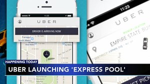 Uber rolls out 'Express Pool' service in Philly